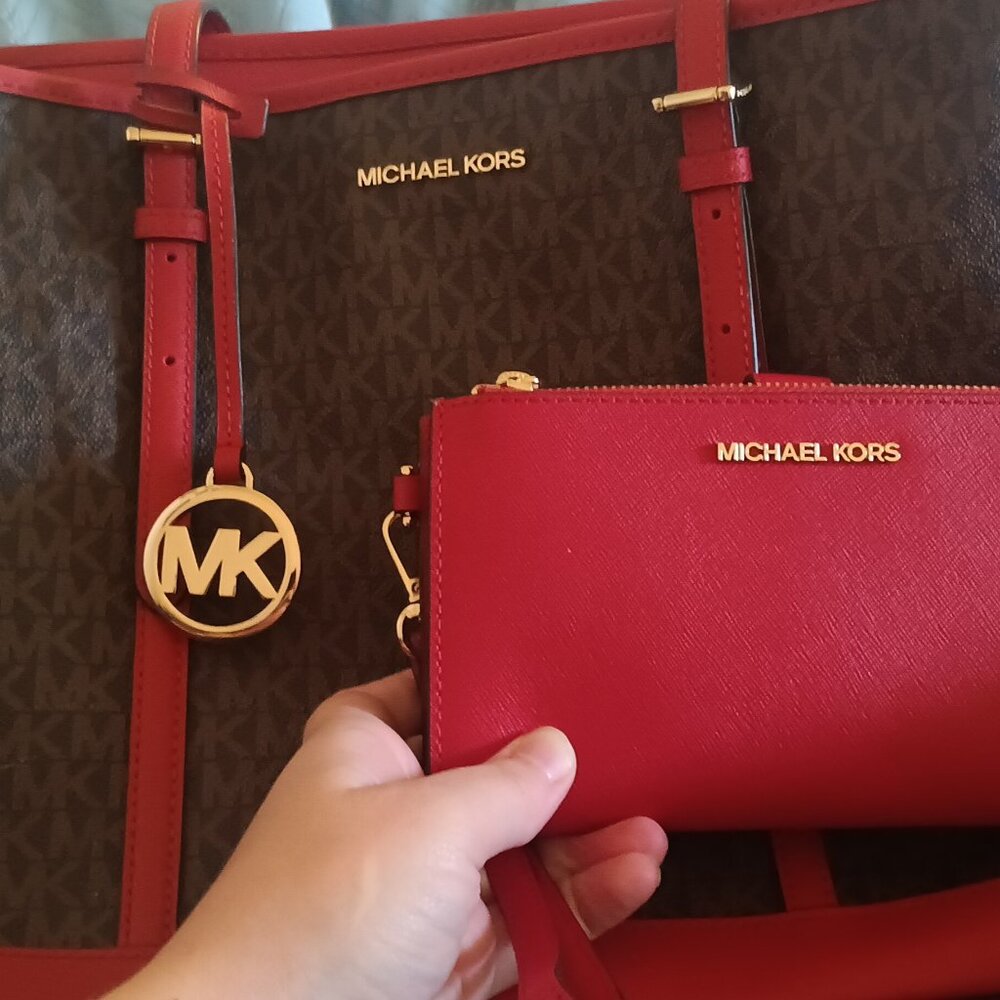 Michael kors bag & wallet